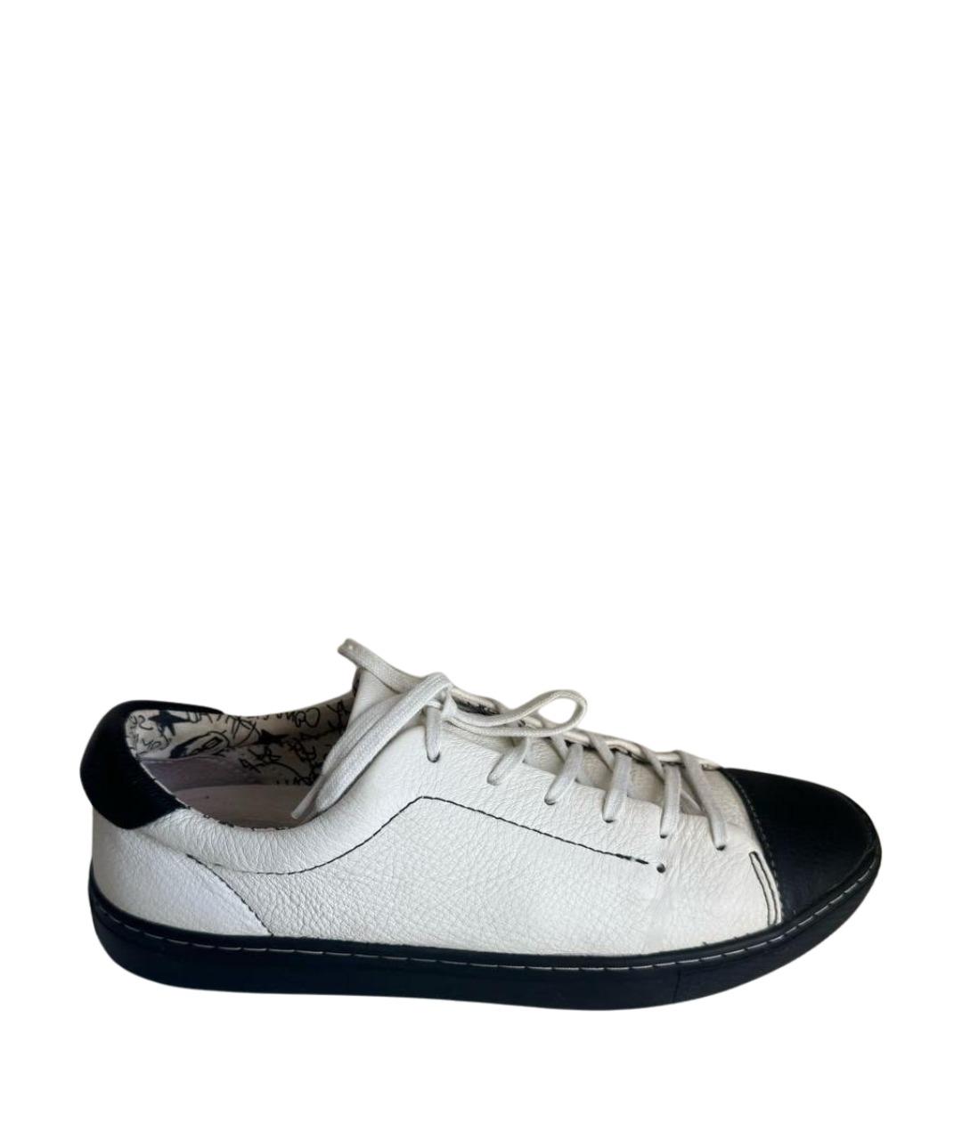 CONVERSE Белые кожаные кеды, фото 1