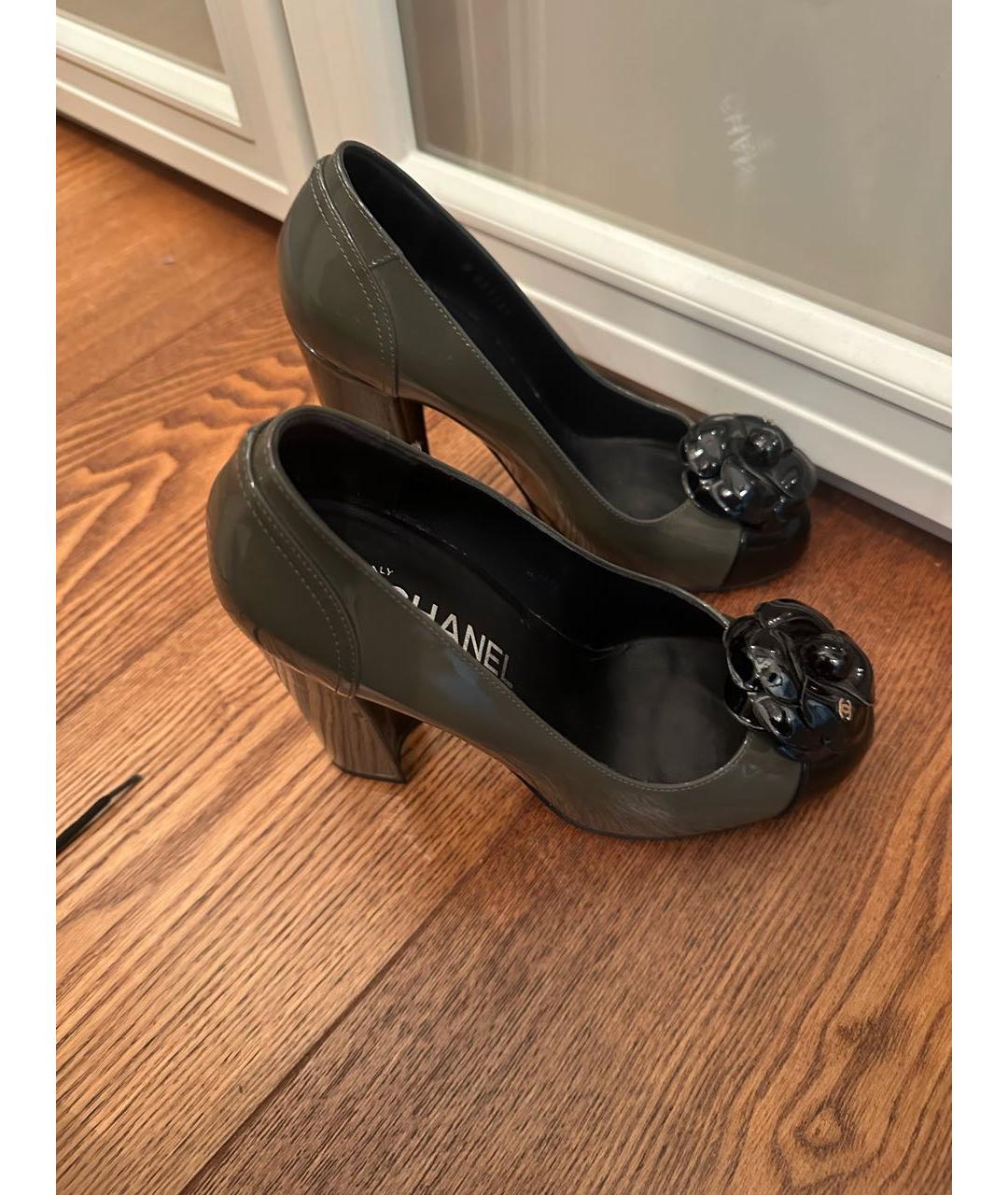 CHANEL Туфли из лакированной кожи, фото 8