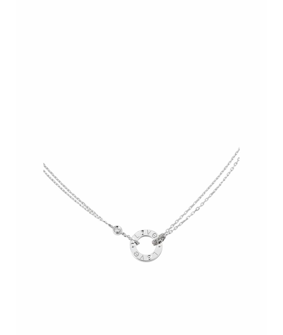 CARTIER Подвеска из белого золота, фото 1