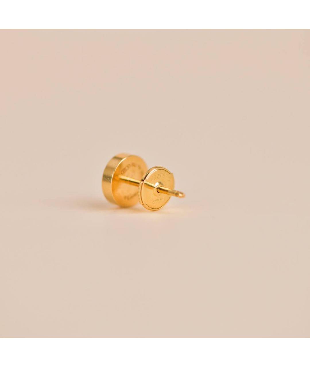 CARTIER Золотые серьги из желтого золота, фото 4