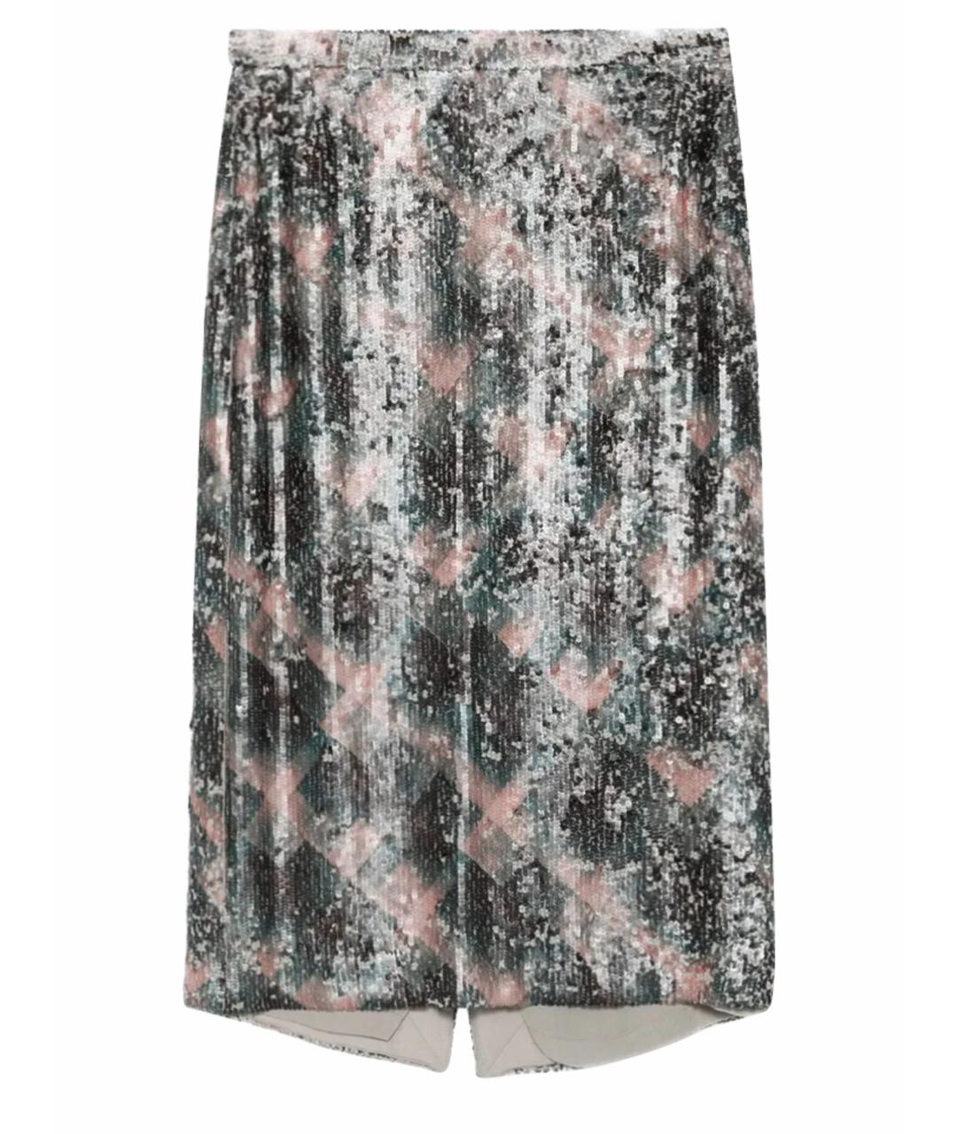 DRIES VAN NOTEN Мульти юбка миди, фото 1
