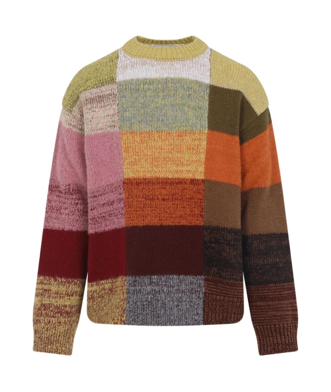 DRIES VAN NOTEN Мульти шерстяной джемпер / свитер, фото 1
