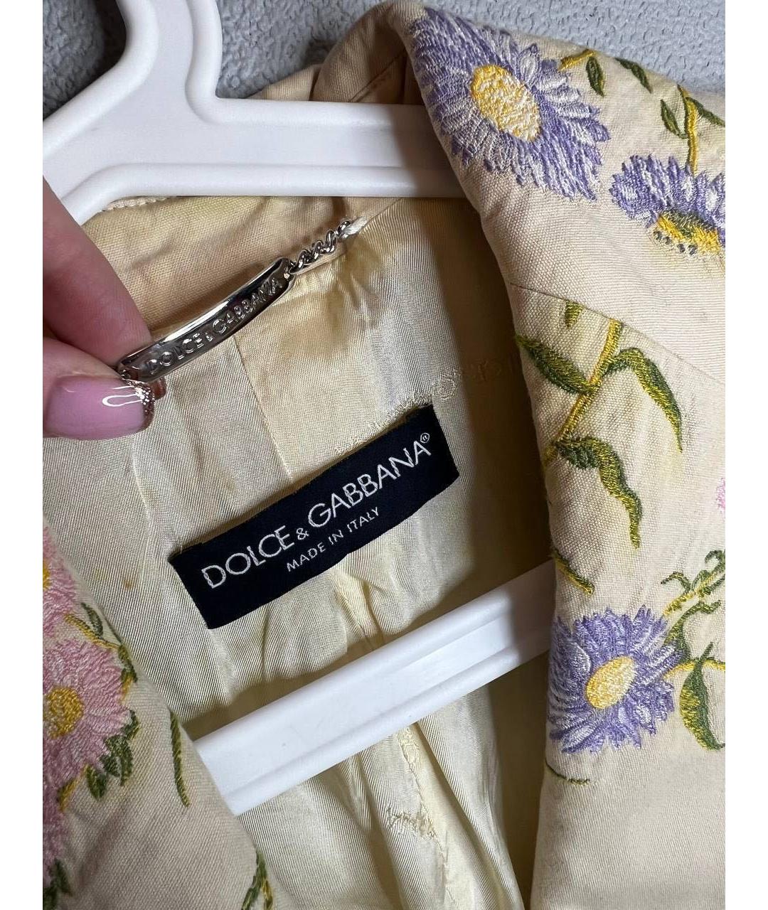 DOLCE&GABBANA Жакет/пиджак, фото 5