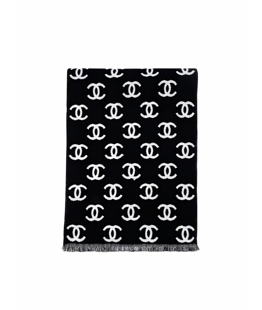 CHANEL Белый шарф, фото 1