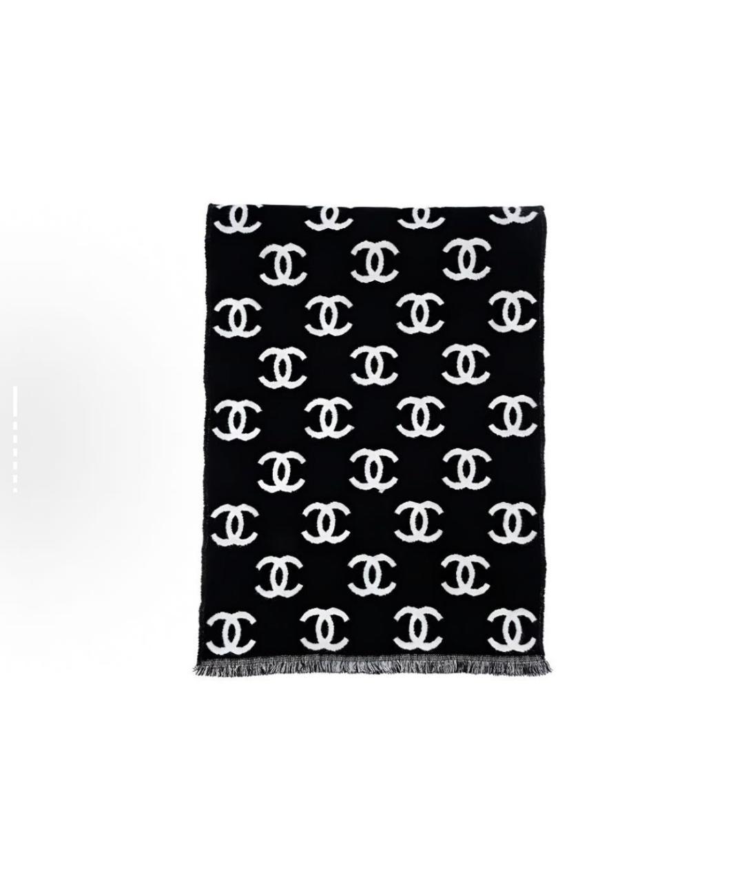 CHANEL Белый шарф, фото 5
