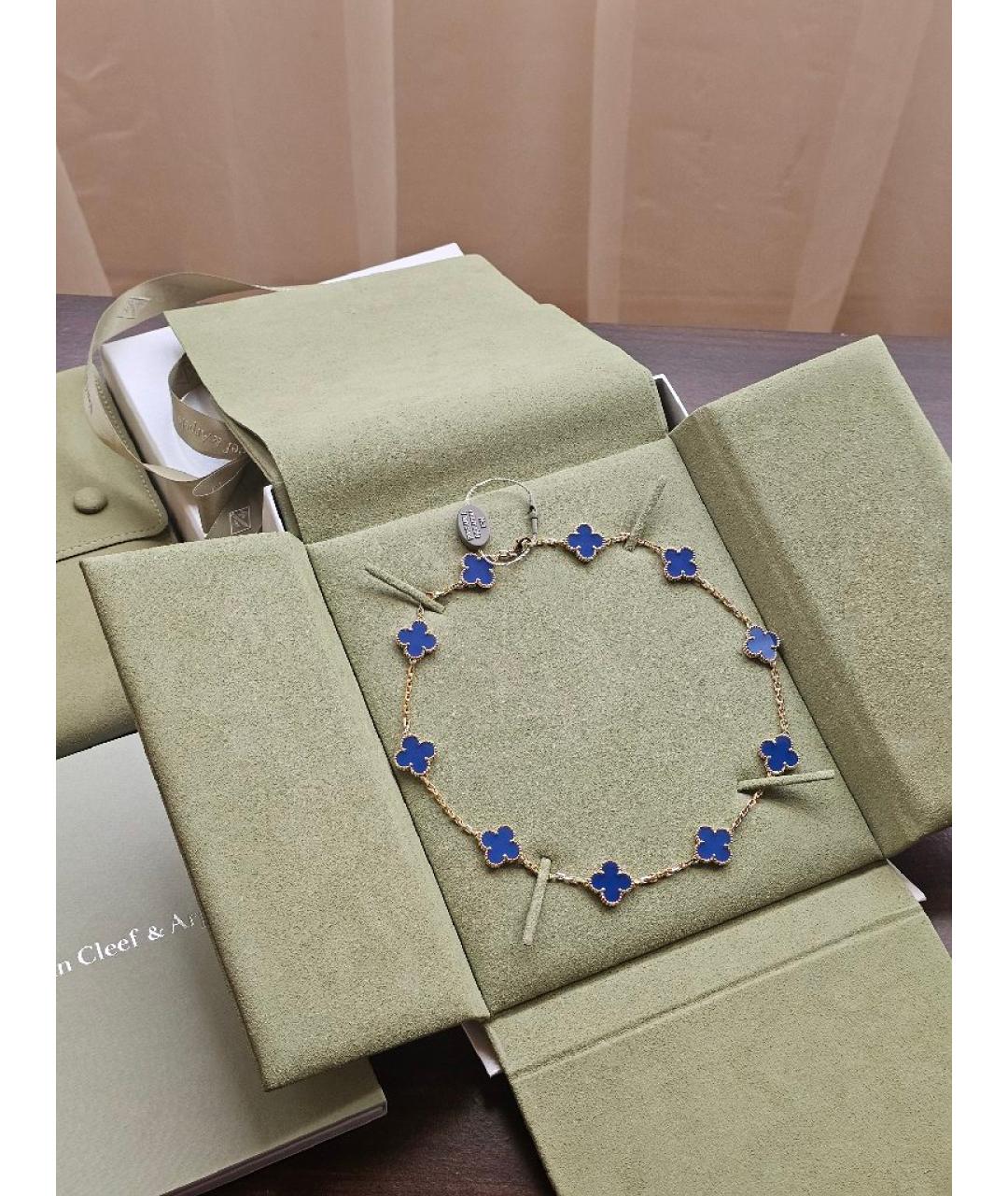 VAN CLEEF & ARPELS Золотое колье из желтого золота, фото 4
