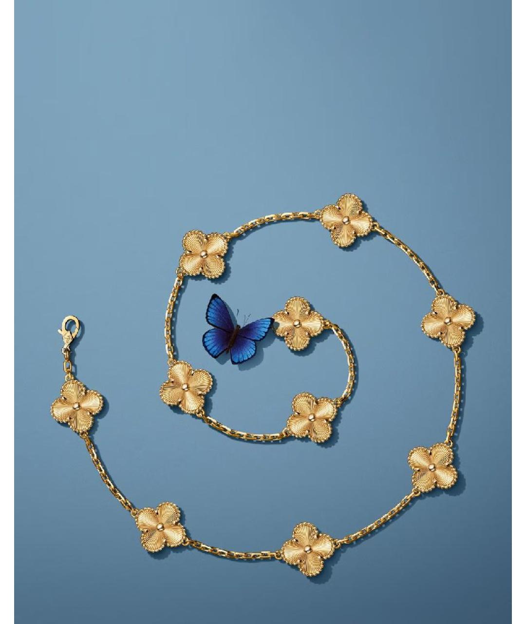 VAN CLEEF & ARPELS Золотое колье из желтого золота, фото 2