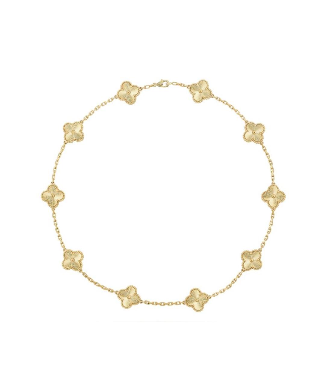 VAN CLEEF & ARPELS Золотое колье из желтого золота, фото 5