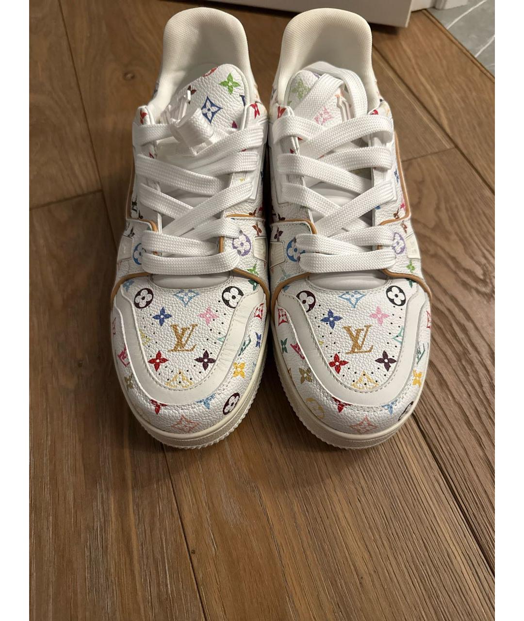 LOUIS VUITTON Мульти кожаные кроссовки, фото 2