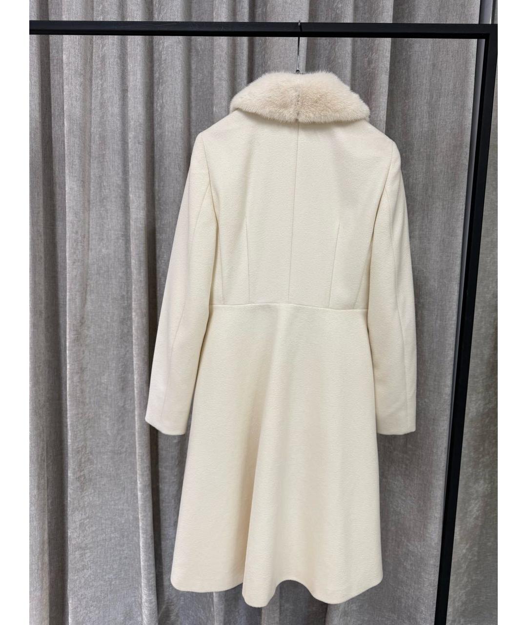 MAX MARA Белое пальто, фото 2