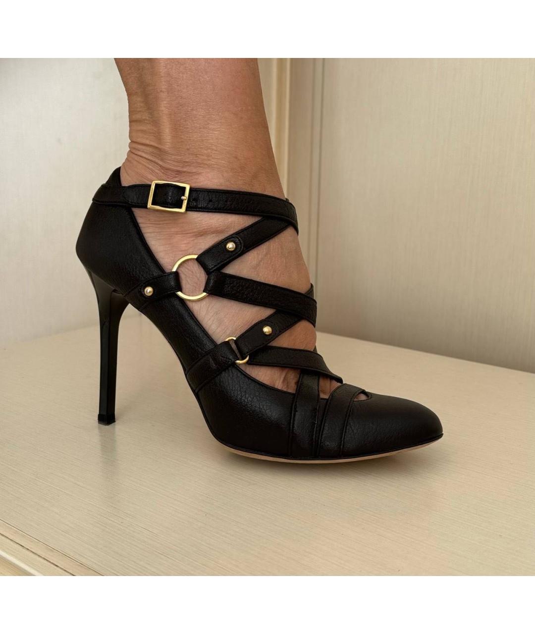 JIMMY CHOO Черные туфли, фото 4