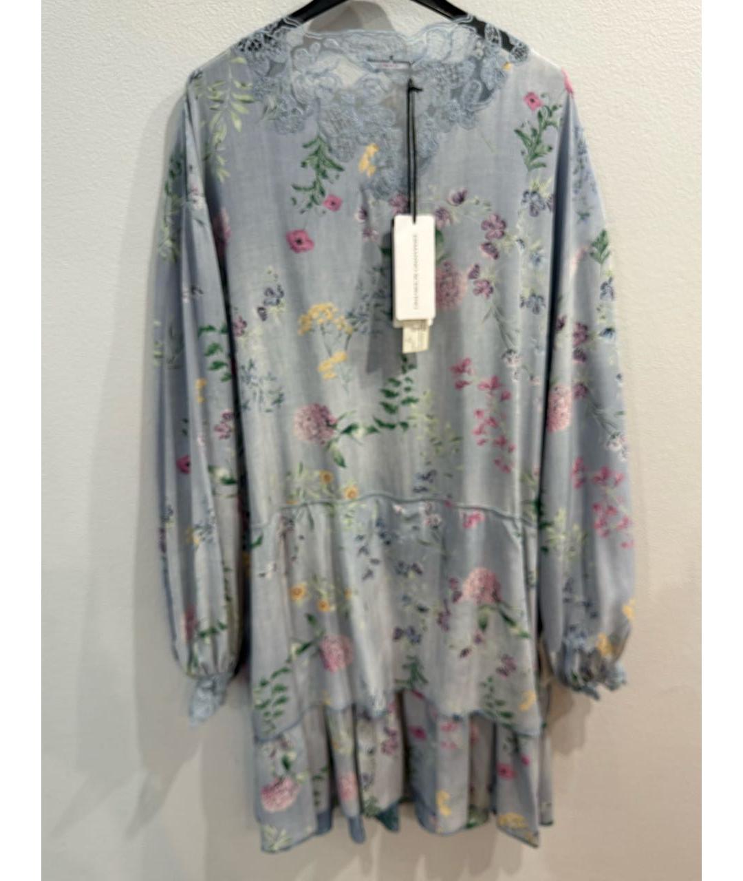 ERMANNO SCERVINO Мульти шелковое повседневное платье, фото 3