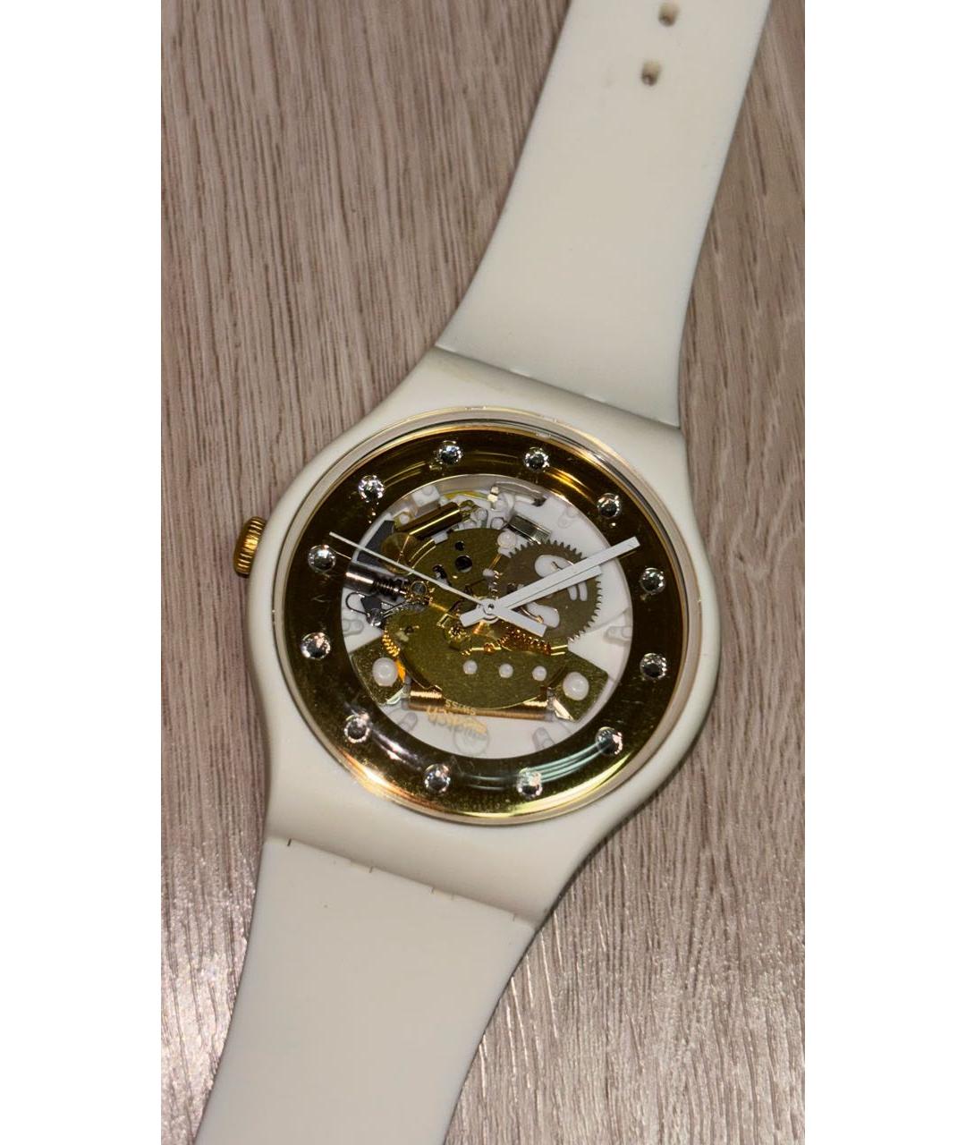 Swatch Белые часы, фото 4