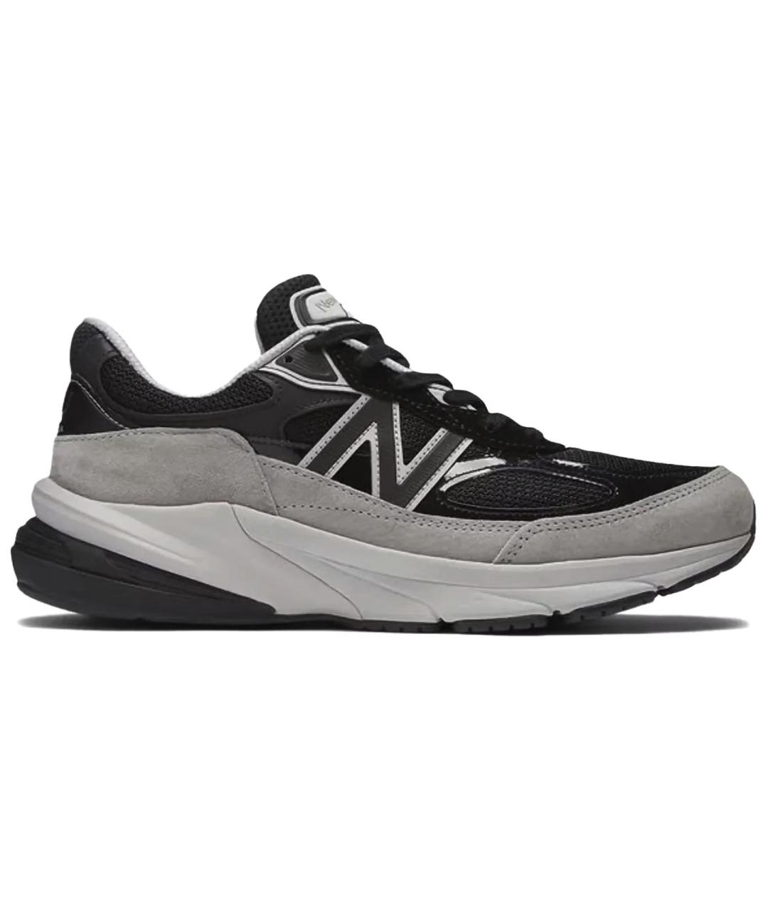 NEW BALANCE Черные низкие кроссовки / кеды, фото 1