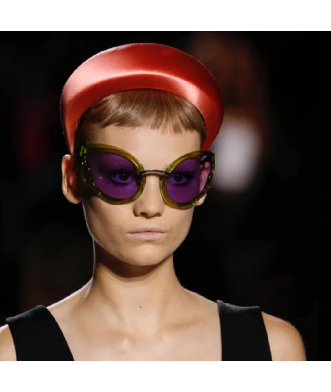 PRADA Коралловый ободок, фото 6