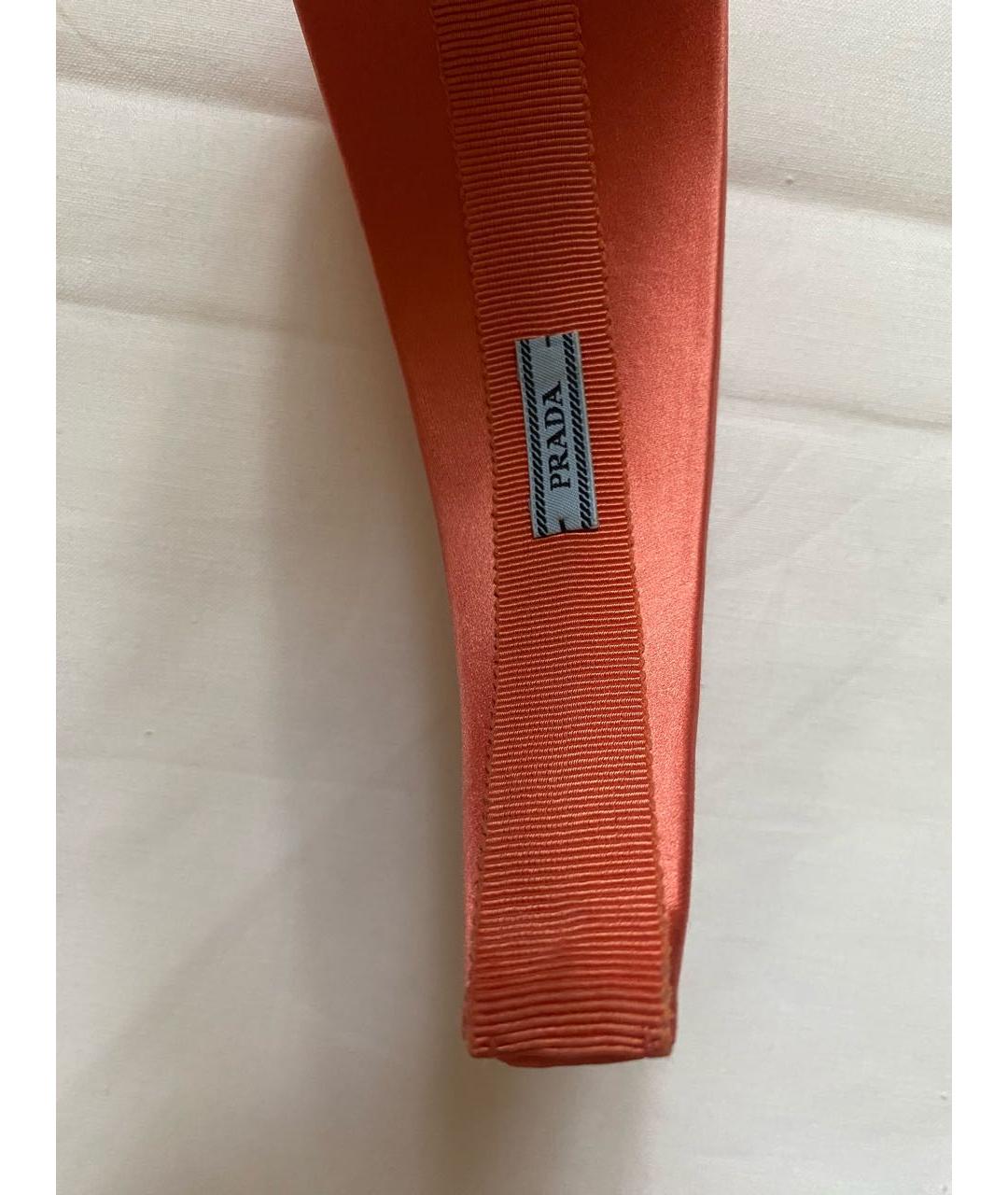 PRADA Коралловый ободок, фото 3