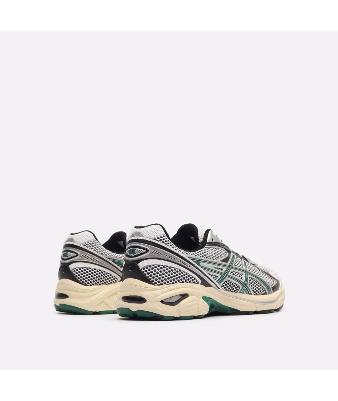 ASICS Серые текстильные низкие кроссовки / кеды, фото 6