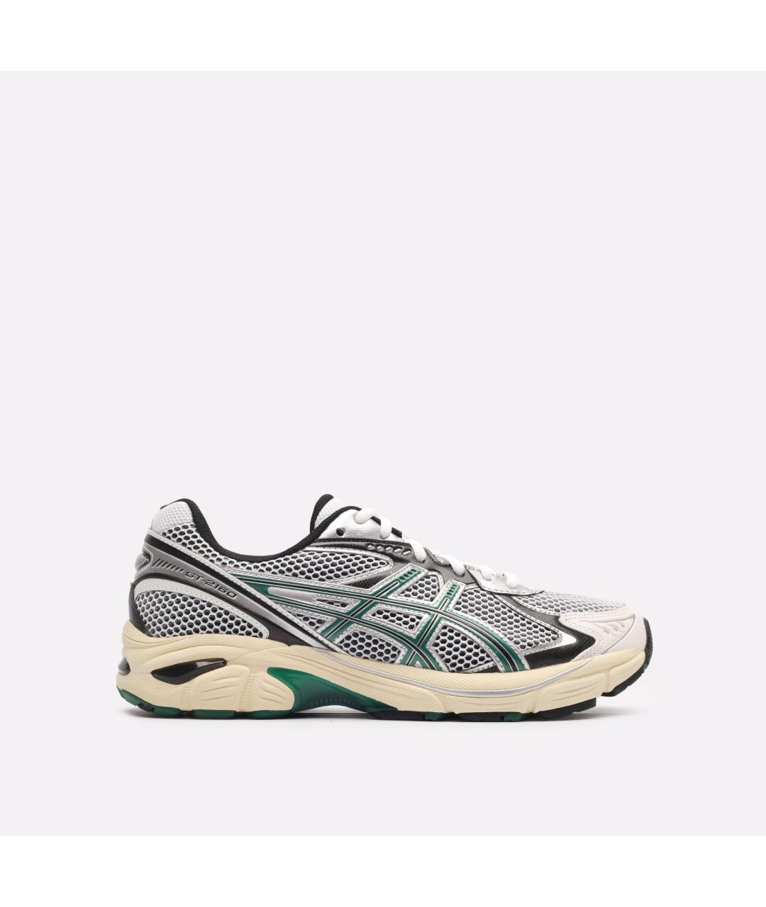 ASICS Серые текстильные низкие кроссовки / кеды, фото 2