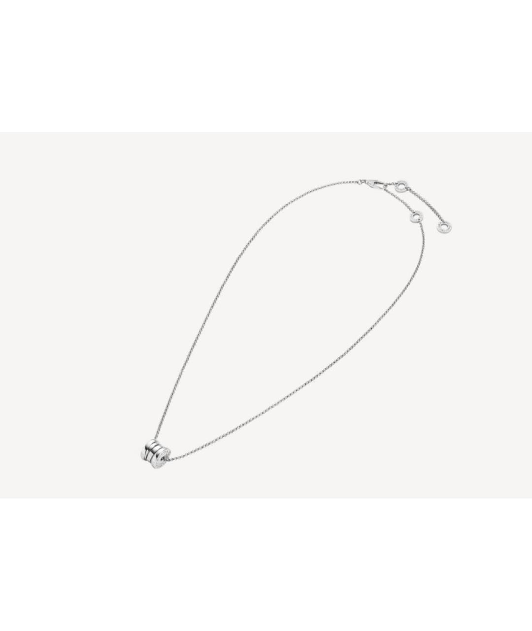 BVLGARI Серебряная цепочка из белого золота, фото 2