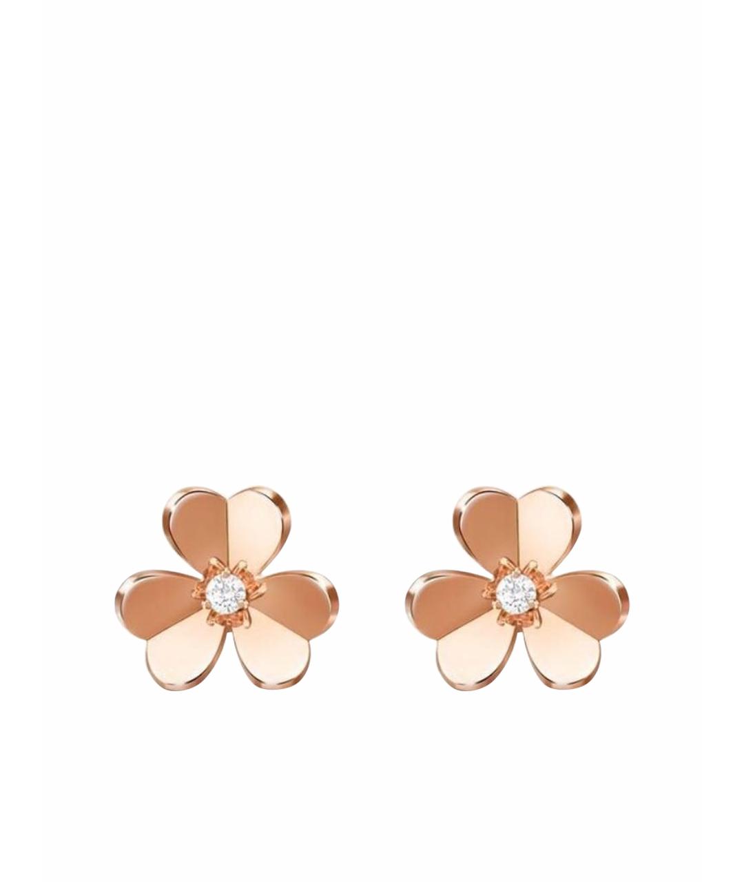 VAN CLEEF & ARPELS Золотые серьги из желтого золота, фото 1