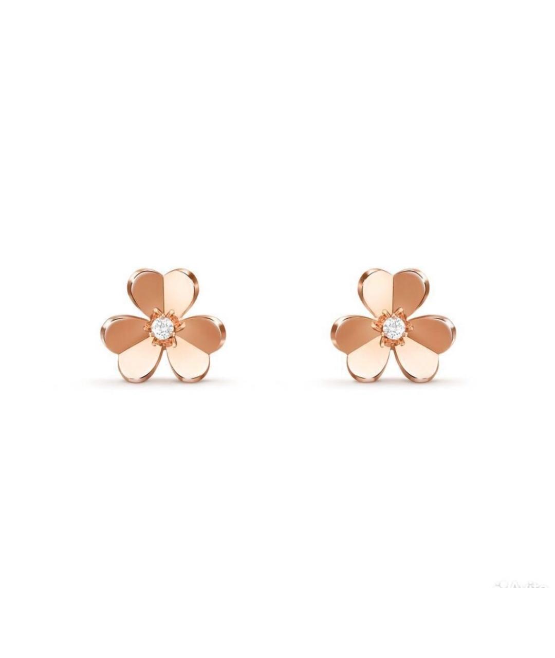 VAN CLEEF & ARPELS Золотые серьги из желтого золота, фото 6