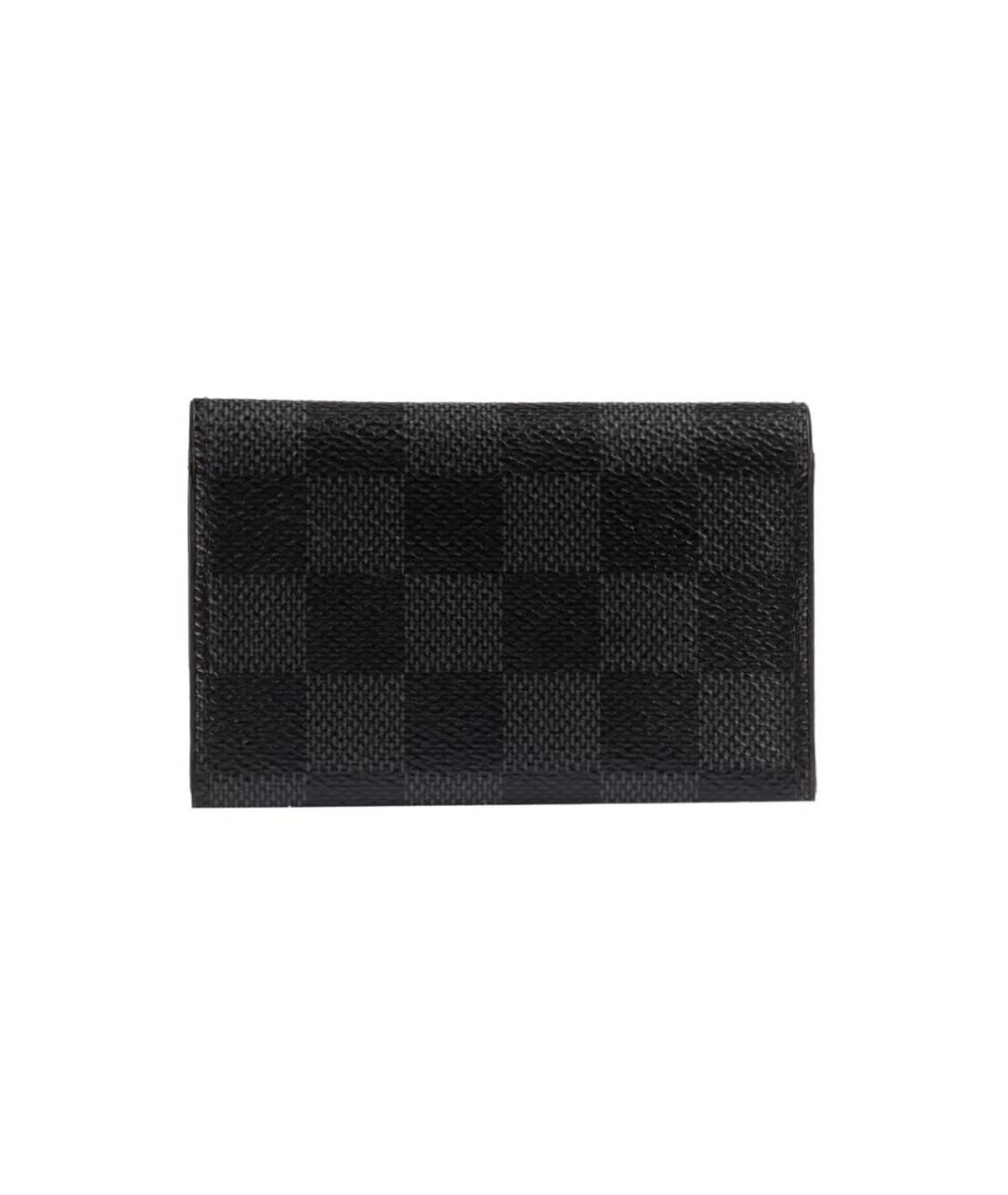 LOUIS VUITTON Черная ключница, фото 2