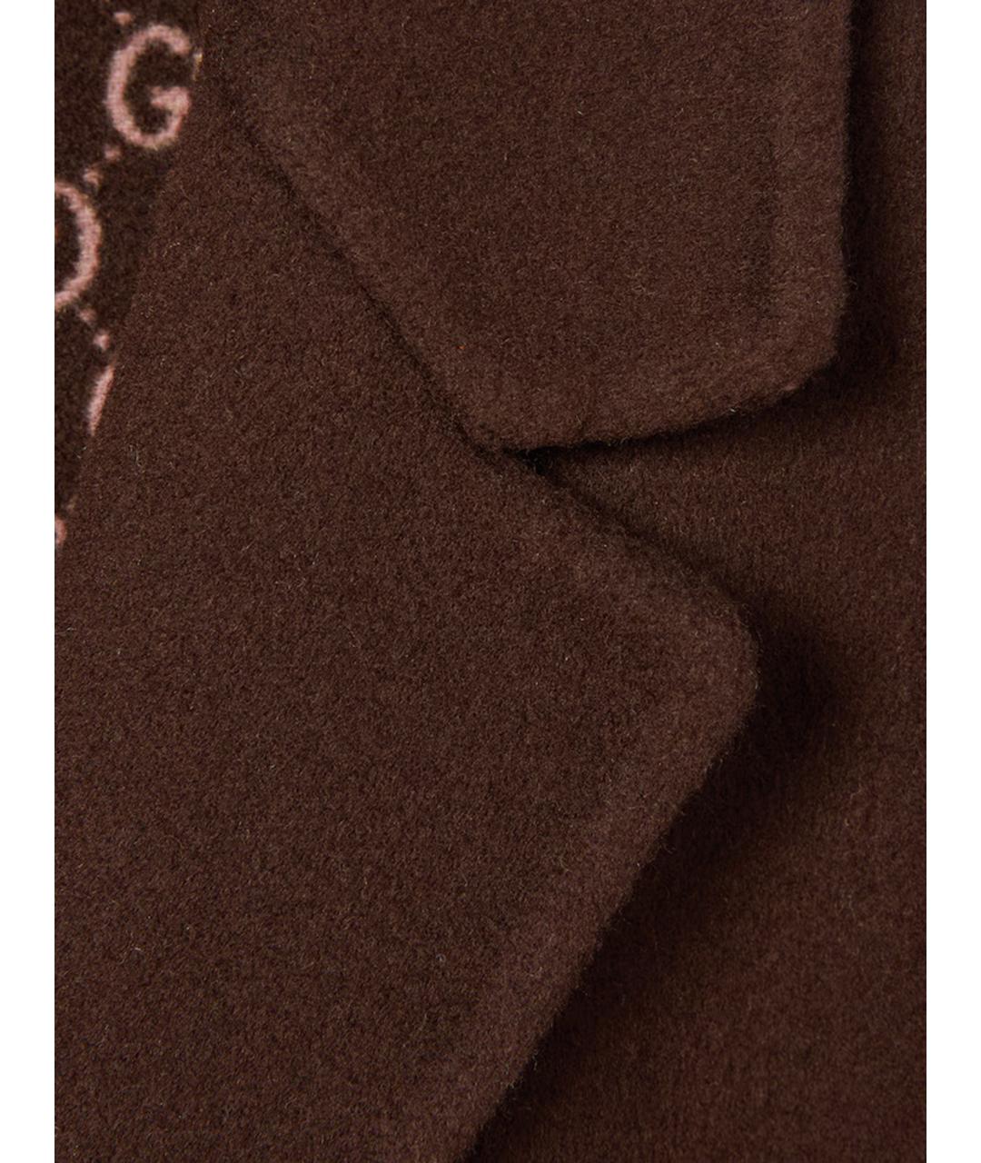 GUCCI Мульти шерстяное пальто, фото 4