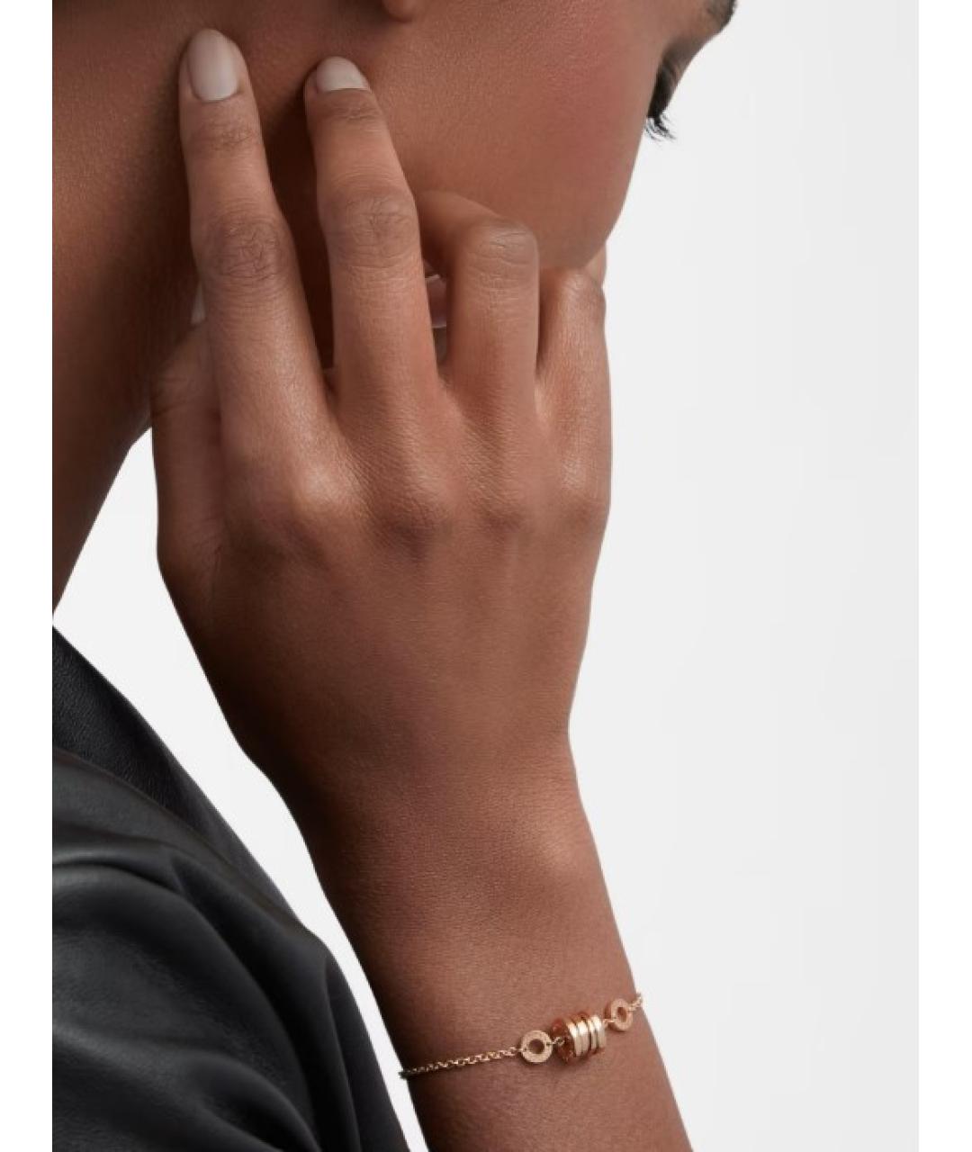 BVLGARI Золотой браслет из розового золота, фото 5
