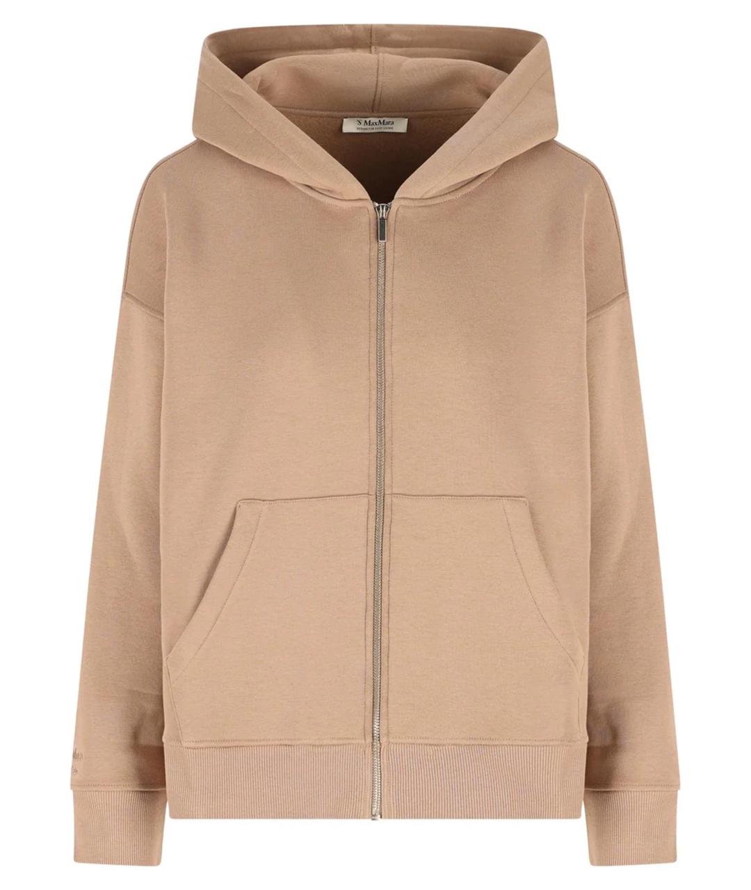 'S MAX MARA Бежевый хлопковый джемпер / свитер, фото 1