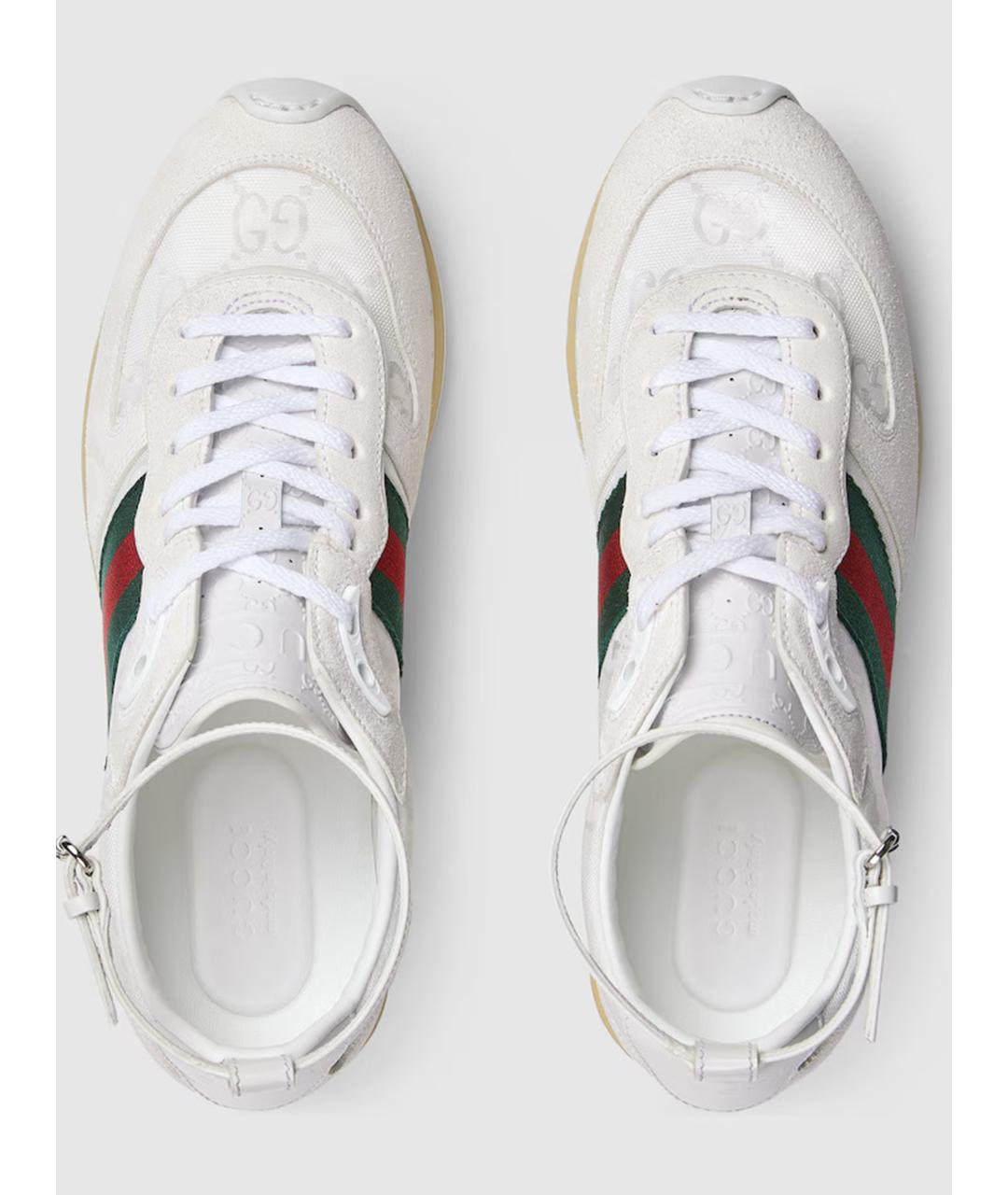 GUCCI Белые кроссовки, фото 6