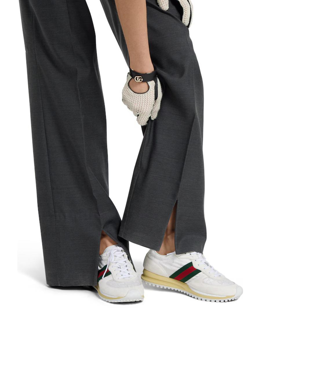 GUCCI Белые кроссовки, фото 3
