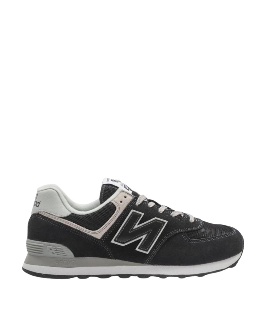 NEW BALANCE Черные низкие кроссовки / кеды, фото 1