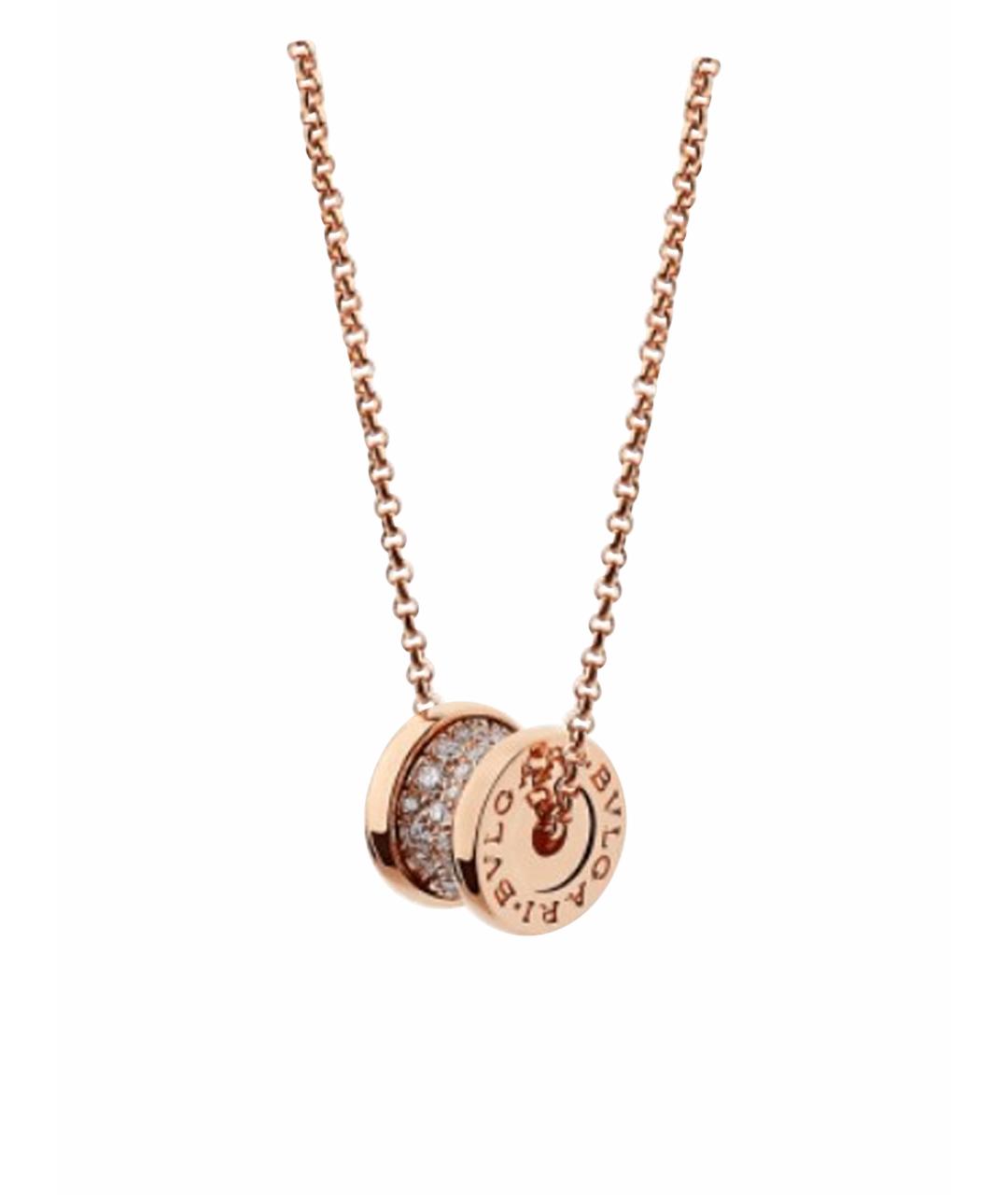 BVLGARI Золотой кулон из розового золота, фото 1