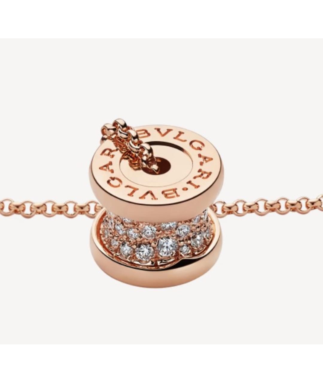 BVLGARI Золотой кулон из розового золота, фото 3