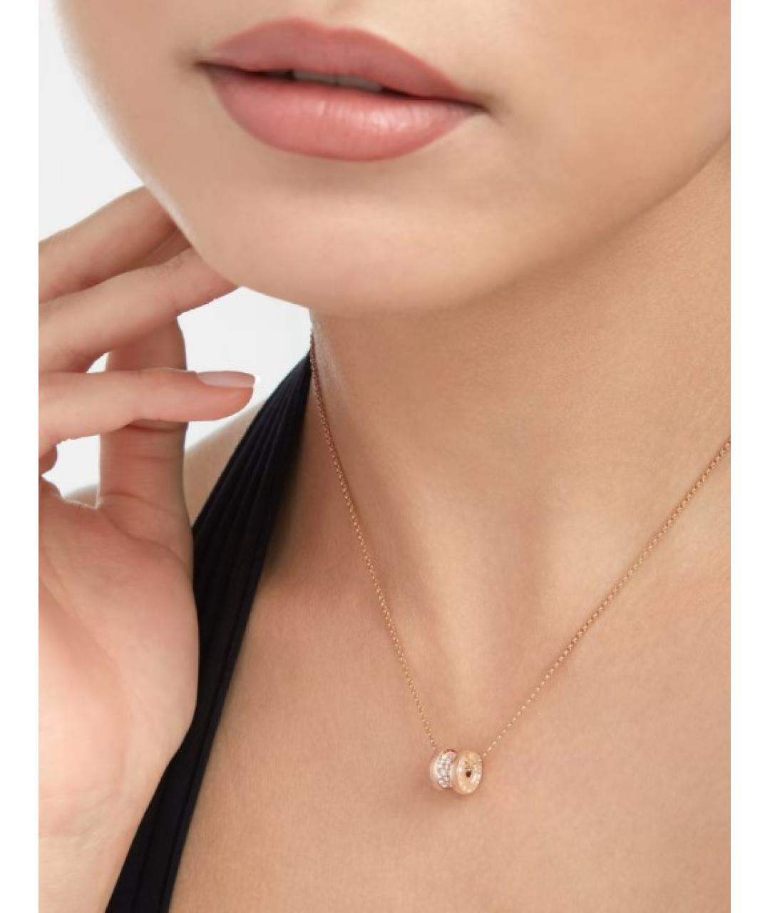 BVLGARI Золотой кулон из розового золота, фото 6