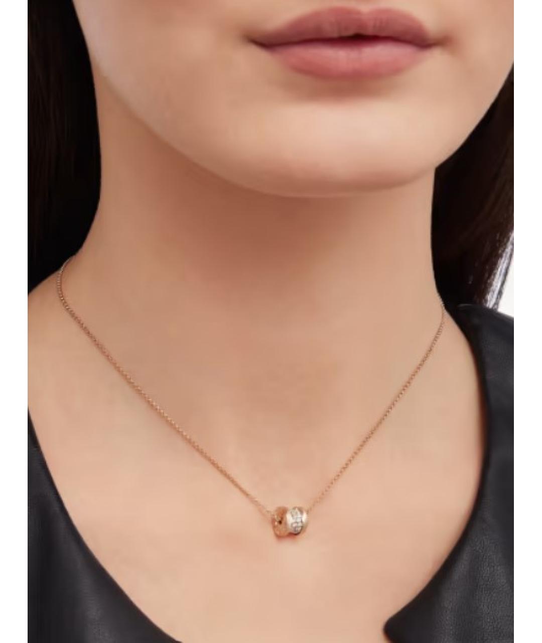 BVLGARI Золотой кулон из розового золота, фото 4