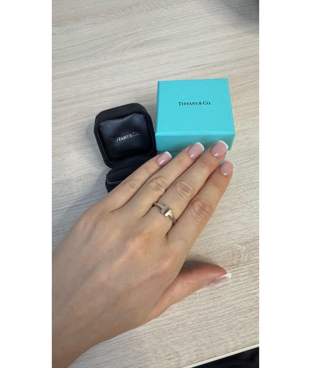 TIFFANY&CO Белое кольцо из белого золота, фото 4