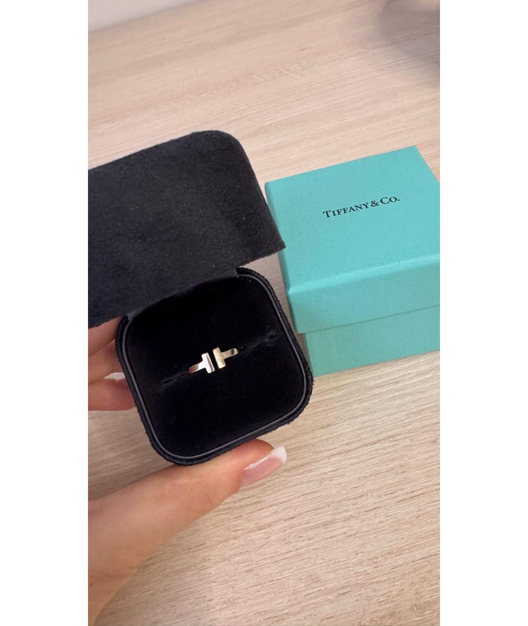 TIFFANY&CO Белое кольцо из белого золота, фото 2