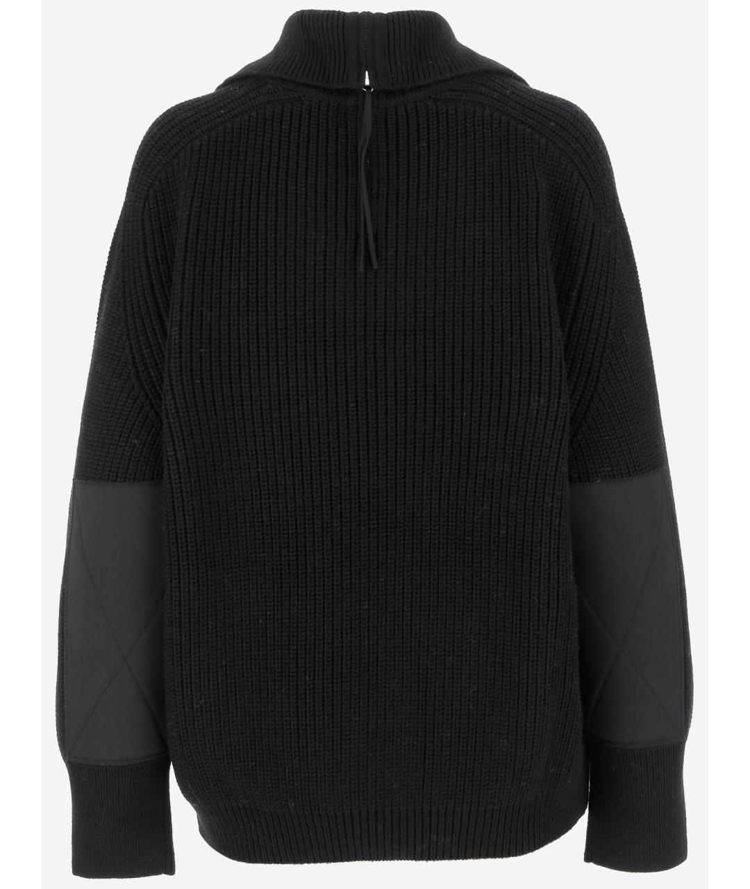 Carven Черный шерстяной джемпер / свитер, фото 3