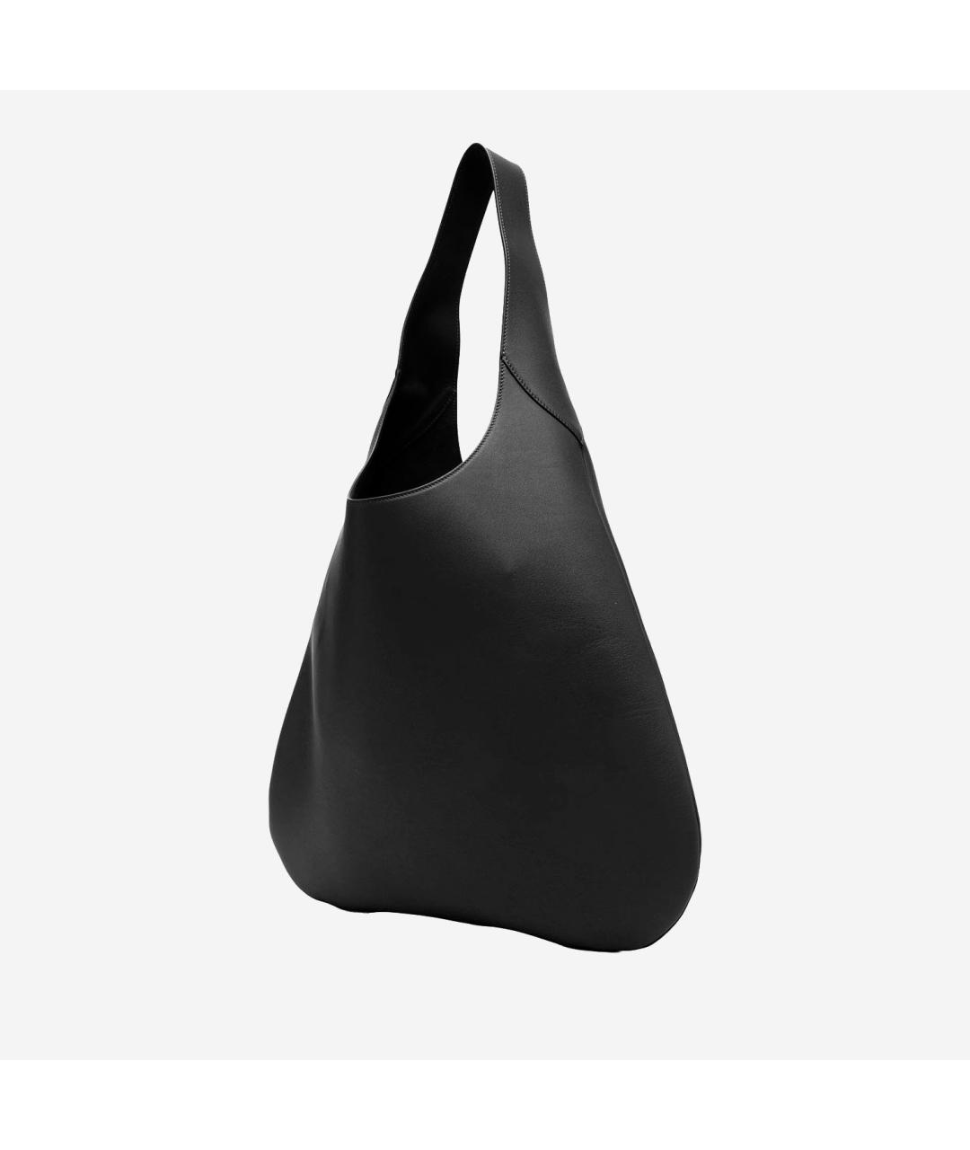 Carven Черная кожаная сумка тоут, фото 2