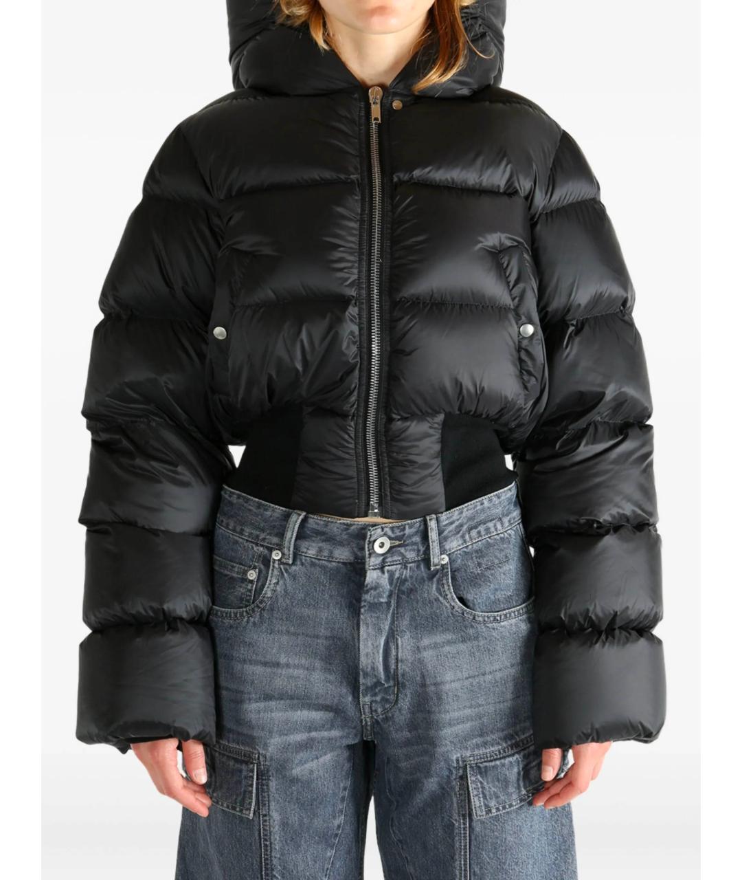 RICK OWENS Черная куртка, фото 2
