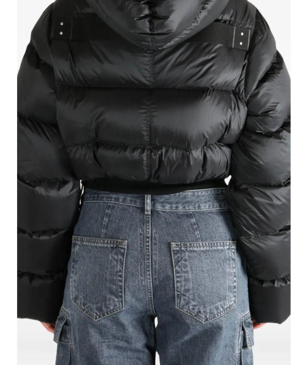 RICK OWENS Черная куртка, фото 4