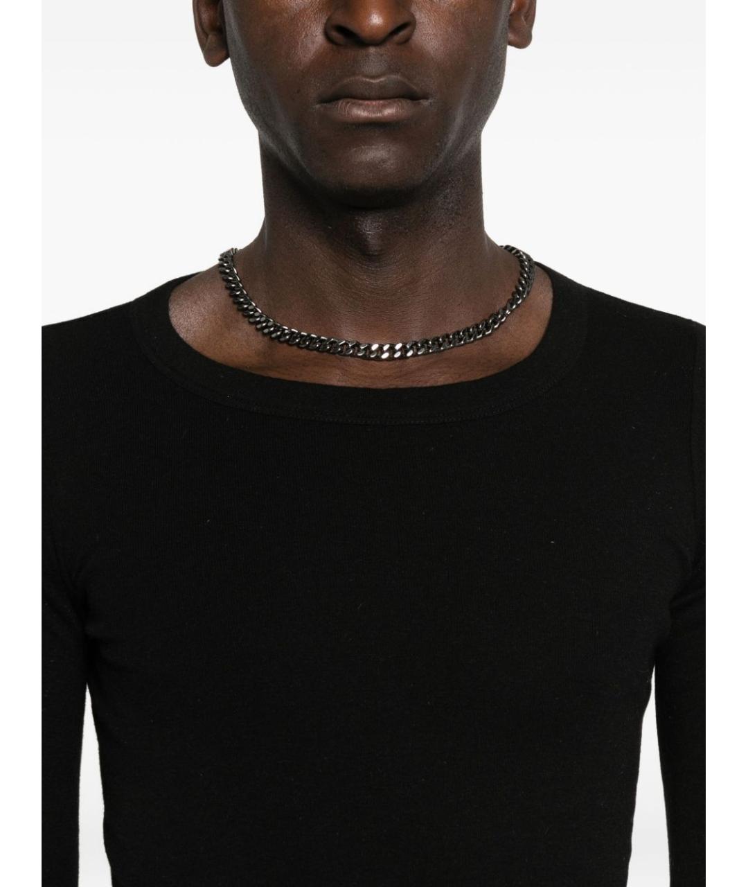 RICK OWENS Черный полиамидовый джемпер / свитер, фото 4