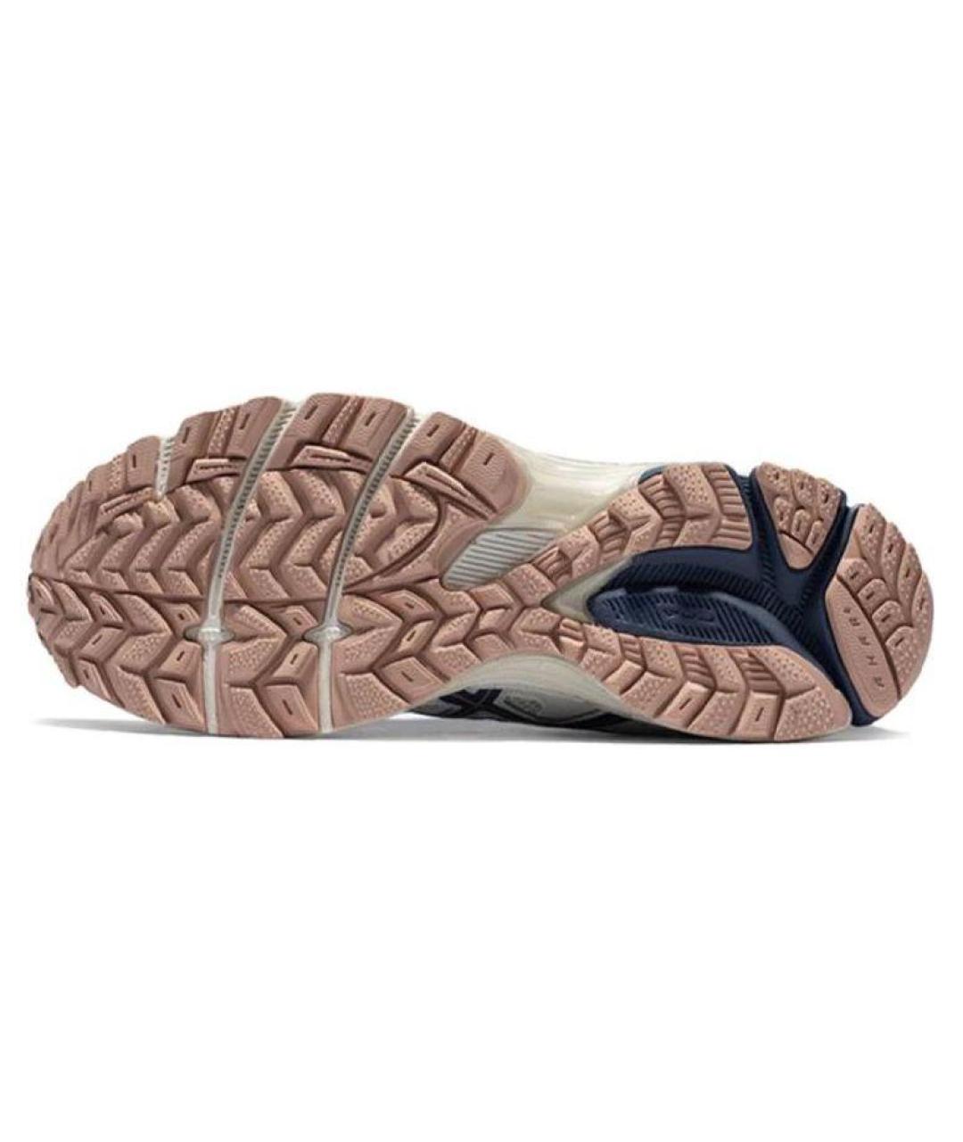 ASICS Серые текстильные низкие кроссовки / кеды, фото 5