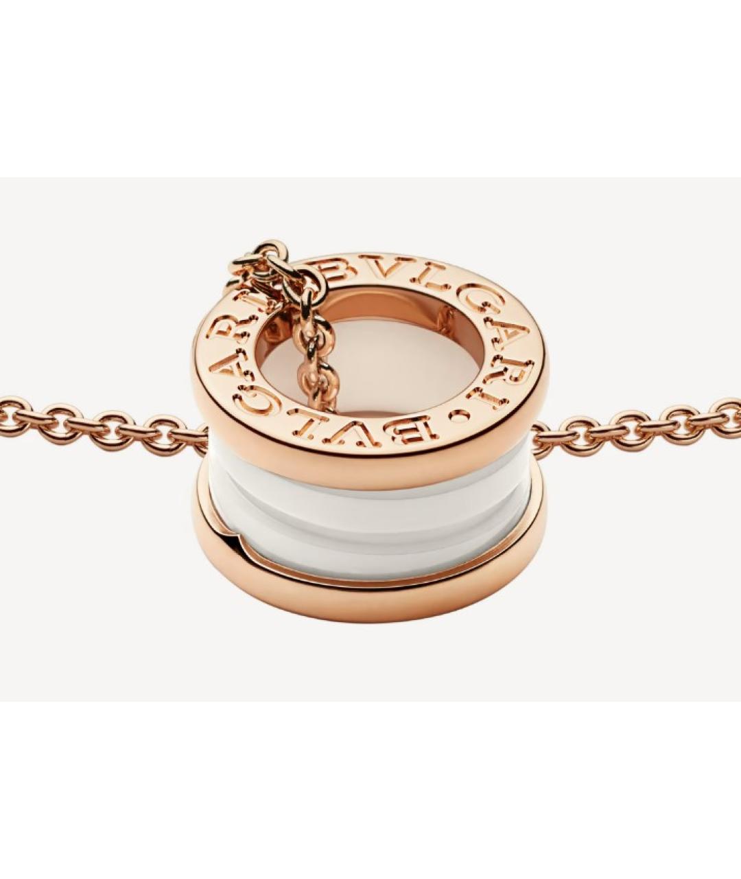 BVLGARI Золотая подвеска из розового золота, фото 3