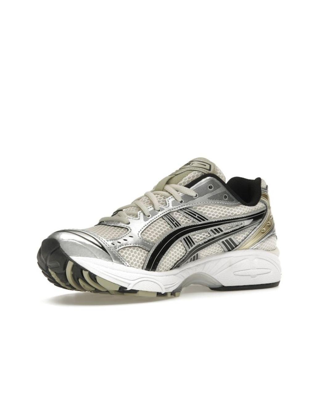 ASICS Бежевые текстильные низкие кроссовки / кеды, фото 5
