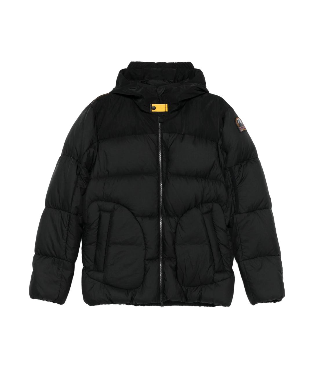 PARAJUMPERS Черное полиамидовое пальто, фото 1