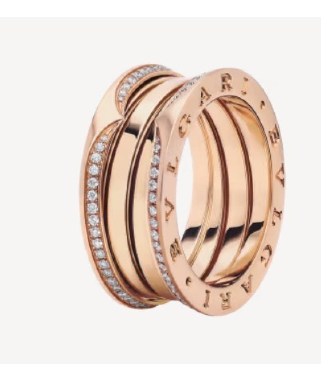 BVLGARI Золотое кольцо из розового золота, фото 7