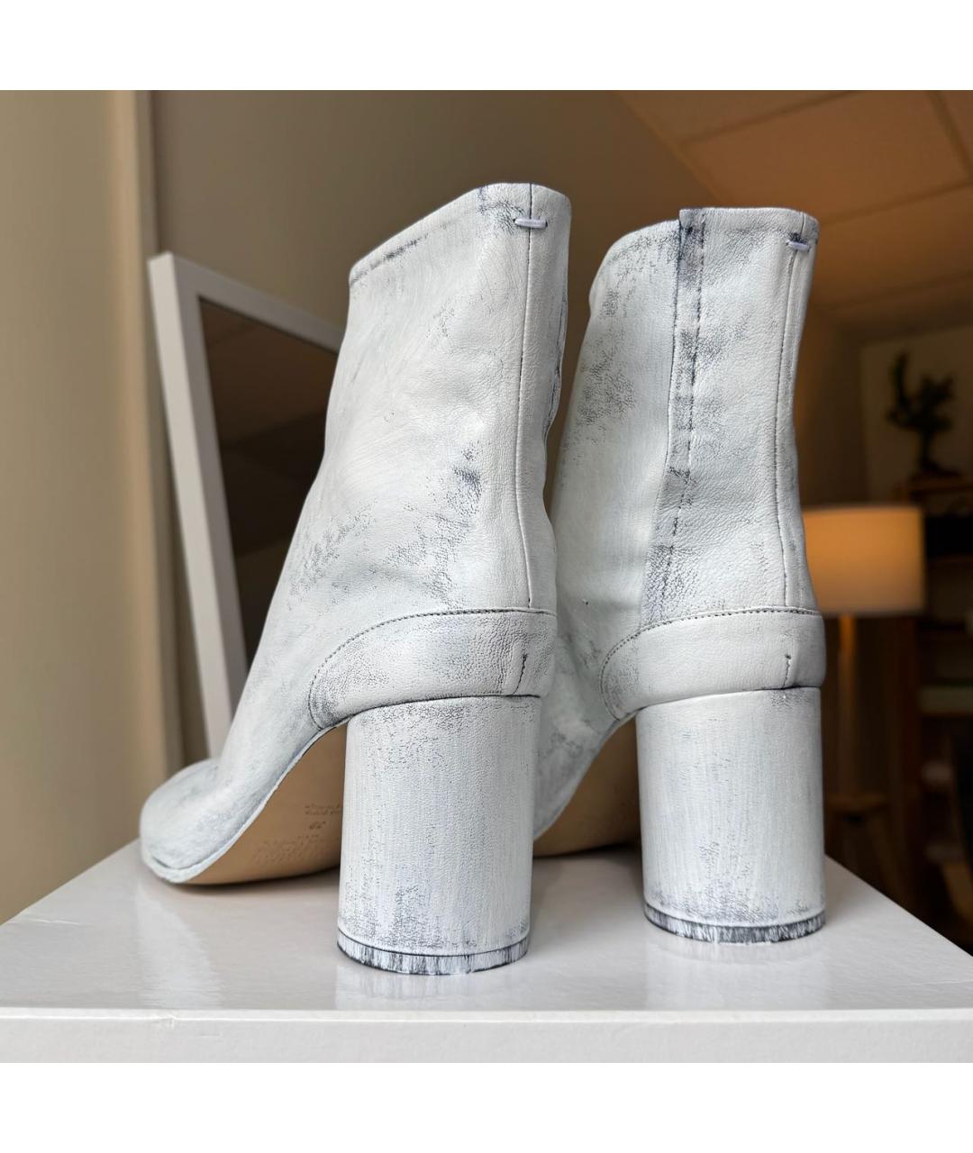 MAISON MARGIELA Кожаные ботильоны, фото 8