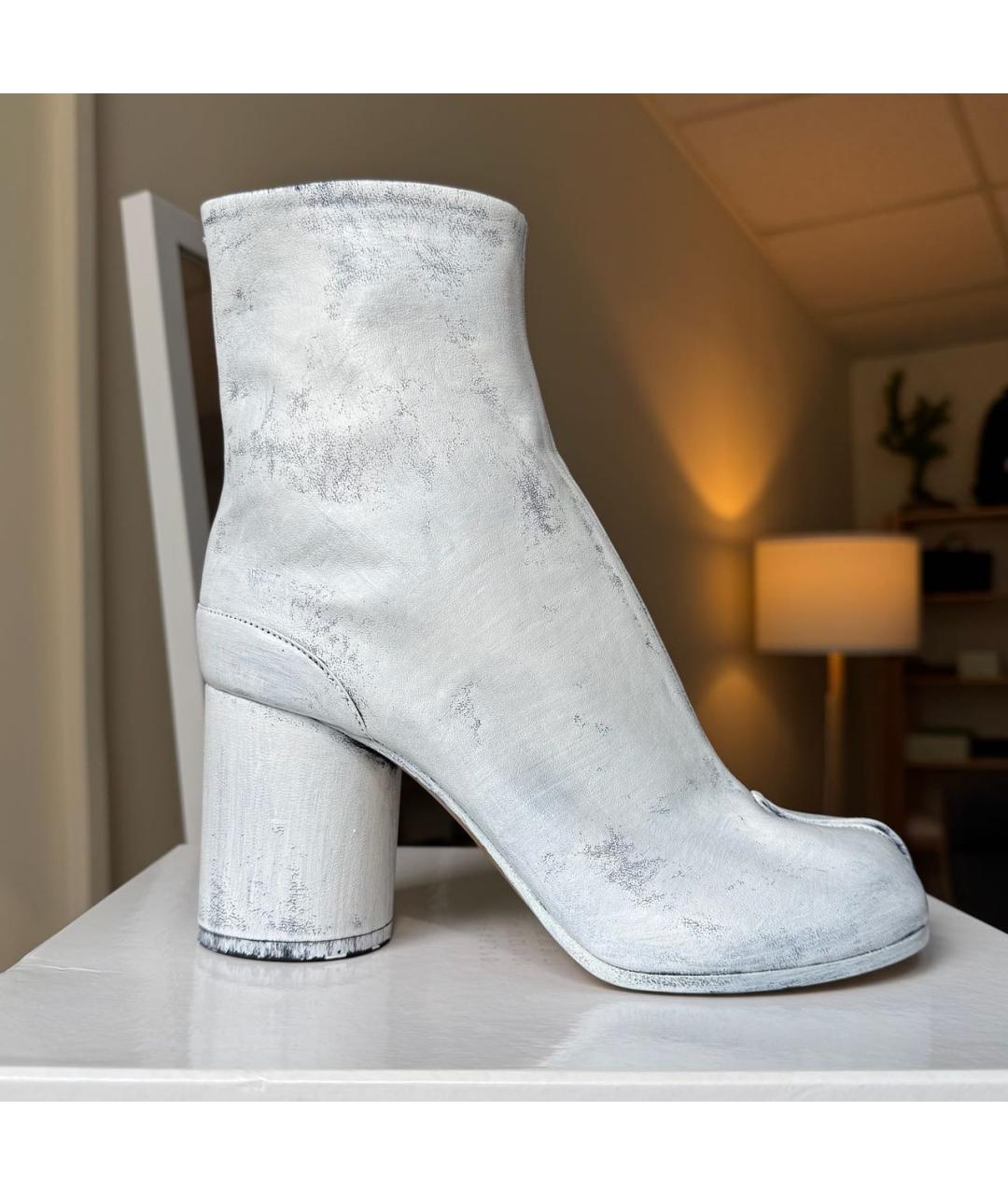 MAISON MARGIELA Кожаные ботильоны, фото 4